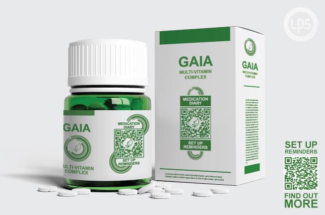 smart packaging that connects and sets up reminders