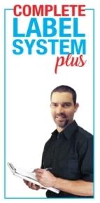 OKI 1050 COMPLETE LABEL SYSTEM 