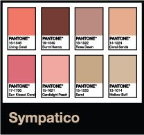 Pantone color of the year 2020 Sympatico