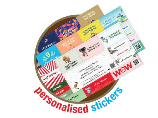personalised stickers